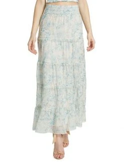 Alice + Olivia Aisha Eyelet Lace Midi-Skirt -Alice + Olivia Sales unnamed file 2628