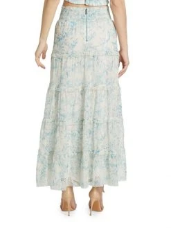 Alice + Olivia Aisha Eyelet Lace Midi-Skirt -Alice + Olivia Sales unnamed file 2630