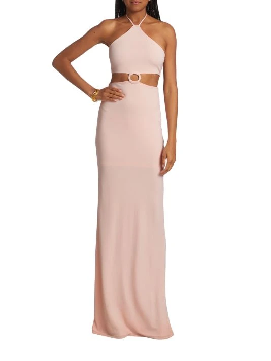 Alice + Olivia Marguerite Cut-Out Maxi Dress 2 Alice + Olivia Marguerite Cut-Out Maxi Dress - Image 2