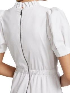 Alice + Olivia Vida Puff-Sleeve Tiered Minidress -Alice + Olivia Sales unnamed file 2649