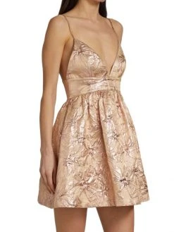 Alice + Olivia Foley Floral Brocade Minidress -Alice + Olivia Sales unnamed file 2717