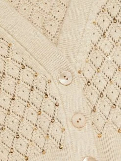 Alice + Olivia Romi Puff-Sleeve Embellished Cardigan 13 Alice + Olivia Romi Puff-Sleeve Embellished Cardigan -Alice + Olivia Sales unnamed file 2727