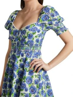 Alice + Olivia Crawford Floral Eyelet Minidress -Alice + Olivia Sales unnamed file 2737