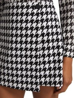 Alice + Olivia Renna Houndstooth Miniskirt -Alice + Olivia Sales unnamed file 2751