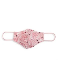 Alice + Olivia Abbi Structured Flamingo Face Mask