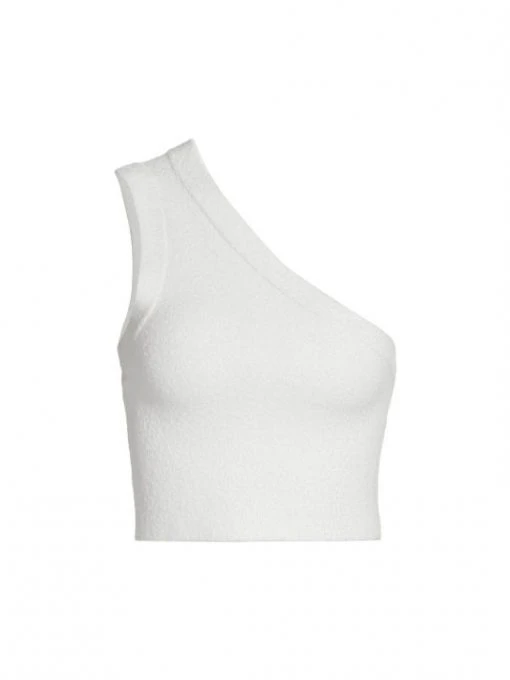 Alice + Olivia Elden Crop One-Shoulder Tank Top -Alice + Olivia Sales unnamed file 2770