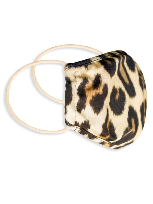 Alice + Olivia Leopard Print Face Mask 2 Alice + Olivia Leopard Print Face Mask - Image 2