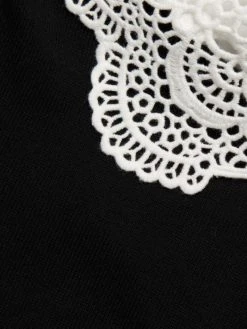 Alice + Olivia Chase Eyelet Collar Sweater -Alice + Olivia Sales unnamed file 30