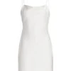Alice + Olivia Harmony Mini Slip Dress Bright Poppy