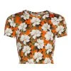 Alice + Olivia Cindy Floral Crop Top