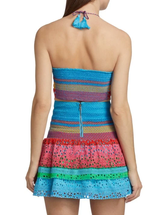 Alice + Olivia Livia Halter Top 5 Alice + Olivia Livia Halter Top - Image 5