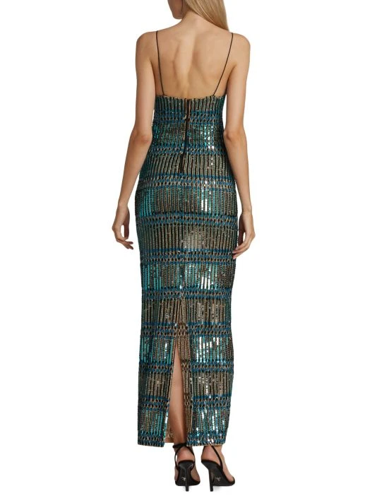 Alice + Olivia Fifi Embellished Maxi-Dress 5 Alice + Olivia Fifi Embellished Maxi-Dress - Image 5