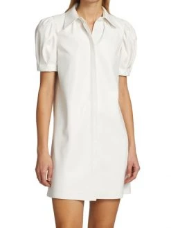 Alice + Olivia Gem Faux Leather Minidress -Alice + Olivia Sales unnamed file 371