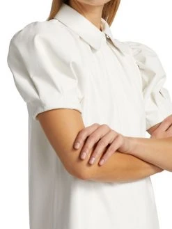 Alice + Olivia Gem Faux Leather Minidress -Alice + Olivia Sales unnamed file 374