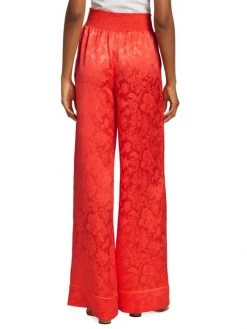 Alice + Olivia Willis Satin Wide-Leg Pants -Alice + Olivia Sales unnamed file 380