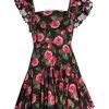 Alice + Olivia Floral-Print Minidress
