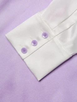 Alice + Olivia Willa Colorblocked Silk Blouse -Alice + Olivia Sales unnamed file 435