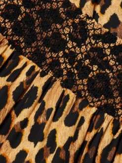 Alice + Olivia Russel Leopard High-Waisted Wide-Leg Pants -Alice + Olivia Sales unnamed file 442