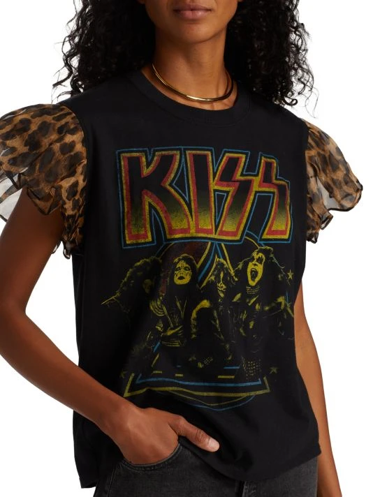 Alice + Olivia Miller Ruffle-Shoulder Boyfriend Tank 6 Alice + Olivia Miller Ruffle-Shoulder Boyfriend Tank - Image 6