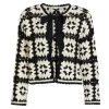 Alice + Olivia Anderson Crochet Cardigan