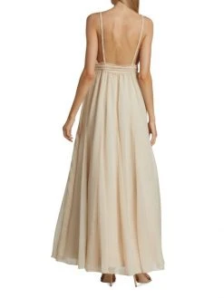 Alice + Olivia Carisa V-Neck Gown -Alice + Olivia Sales unnamed file 507