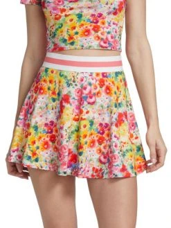 Alice + Olivia Blaise Trapeze Mini Skort -Alice + Olivia Sales unnamed file 512