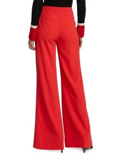 Alice + Olivia Dylan High-Waisted Wide-Leg Pants -Alice + Olivia Sales unnamed file 541