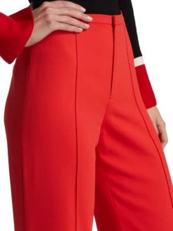 Alice + Olivia Dylan High-Waisted Wide-Leg Pants -Alice + Olivia Sales unnamed file 542