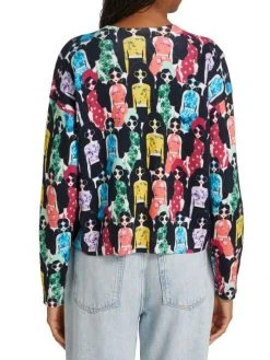Alice + Olivia Gleeson Printed Pullover Sweater 11 Alice + Olivia Gleeson Printed Pullover Sweater -Alice + Olivia Sales unnamed file 562