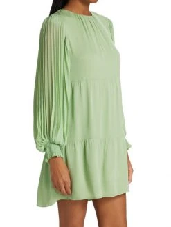 Alice + Olivia Antonette Blouson-Sleeve Minidress -Alice + Olivia Sales unnamed file 568