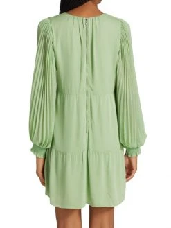 Alice + Olivia Antonette Blouson-Sleeve Minidress -Alice + Olivia Sales unnamed file 569