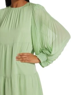 Alice + Olivia Antonette Blouson-Sleeve Minidress -Alice + Olivia Sales unnamed file 570