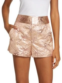 Alice + Olivia Cady Floral Jacquard Shorts -Alice + Olivia Sales unnamed file 578
