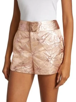 Alice + Olivia Cady Floral Jacquard Shorts -Alice + Olivia Sales unnamed file 579