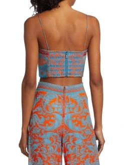 Alice + Olivia Athena Printed Wide-Leg Pants 11 Alice + Olivia Athena Printed Wide-Leg Pants -Alice + Olivia Sales unnamed file 608