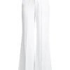 Alice + Olivia Dylan High-Waist Wide-Leg Pants White