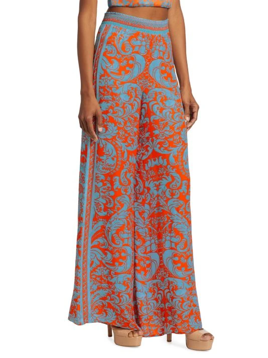 Alice + Olivia Ceresi Smocked Printed Tank 4 Alice + Olivia Ceresi Smocked Printed Tank - Image 4