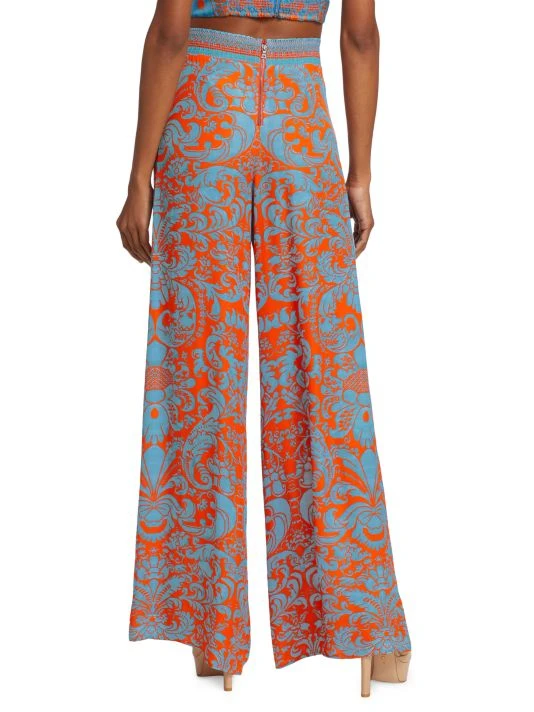 Alice + Olivia Ceresi Smocked Printed Tank 5 Alice + Olivia Ceresi Smocked Printed Tank - Image 5