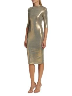 Alice + Olivia Delora Mock Turtleneck Dress -Alice + Olivia Sales unnamed file 633