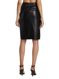 Alice + Olivia Siobhan Faux Leather Midi-Skirt -Alice + Olivia Sales unnamed file 647