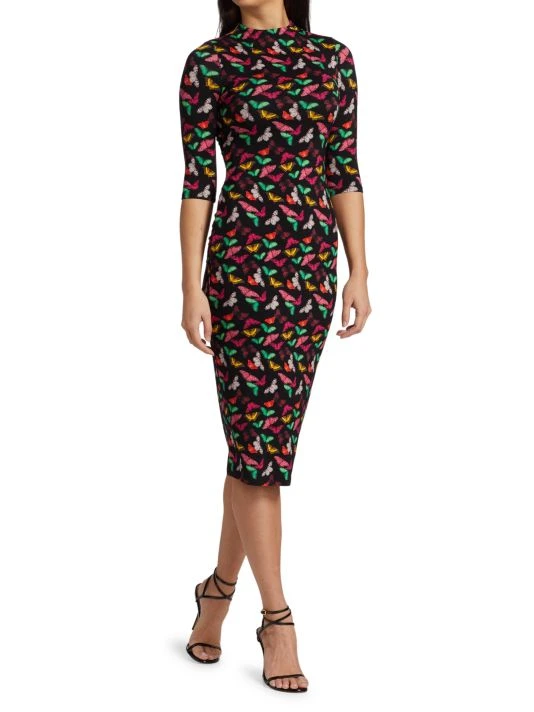 Alice + Olivia Delora Knit Bodycon Dress 2 Alice + Olivia Delora Knit Bodycon Dress - Image 2