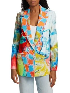 Alice + Olivia X Kidsuper Denny Printed Boyfriend Blazer 9 Alice + Olivia X Kidsuper Denny Printed Boyfriend Blazer -Alice + Olivia Sales unnamed file 652