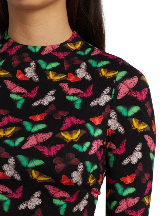 Alice + Olivia Delora Knit Bodycon Dress 6 Alice + Olivia Delora Knit Bodycon Dress - Image 6