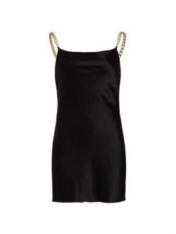 Alice + Olivia Harmony Draped Minidress Seafoam