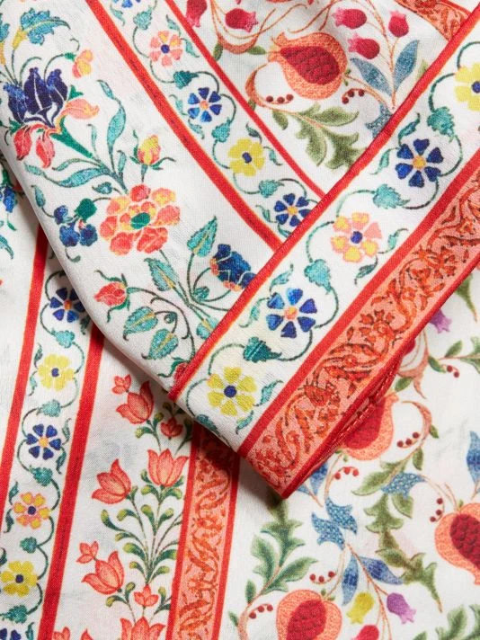 Alice + Olivia Domino Floral Satin Kimono 8 Alice + Olivia Domino Floral Satin Kimono - Image 8