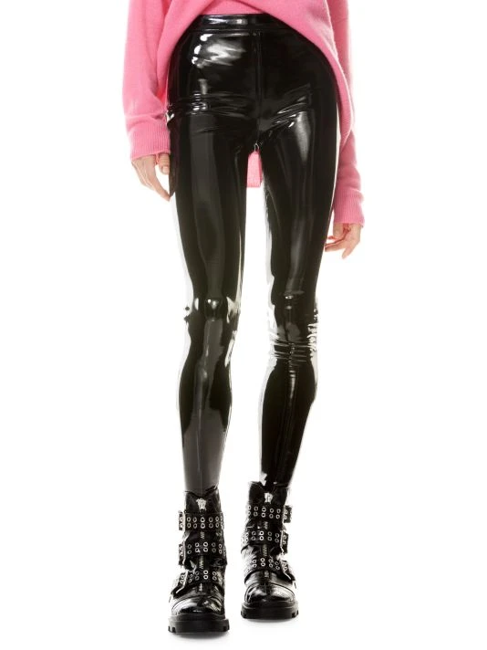 Alice + Olivia Maddox Patent Leggings 3 Alice + Olivia Maddox Patent Leggings - Image 3
