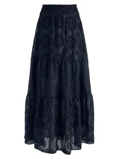 Alice + Olivia Reise Paneled Maxi Skirt