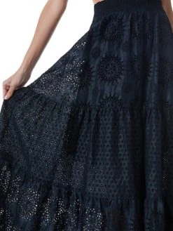 Alice + Olivia Reise Paneled Maxi Skirt -Alice + Olivia Sales unnamed file 757