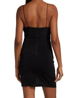 Alice + Olivia Katey Draped Asymmetric Minidress -Alice + Olivia Sales unnamed file 762