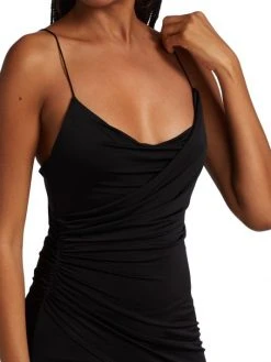 Alice + Olivia Katey Draped Asymmetric Minidress -Alice + Olivia Sales unnamed file 763